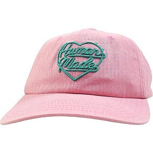 HUMAN MADE ヒューマンメイド 24SS 6 PANEL CAP #1 PINK HM27GD011 ハートロゴキャップ ピンク Size 【フリー】 【新古品・未使用品】 20794806