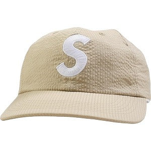 SUPREME シュプリーム 24SS Seersucker S logo 6-Panel Tan キャップ タン Size 【フリー】 【新古品・未使用品】 20794904