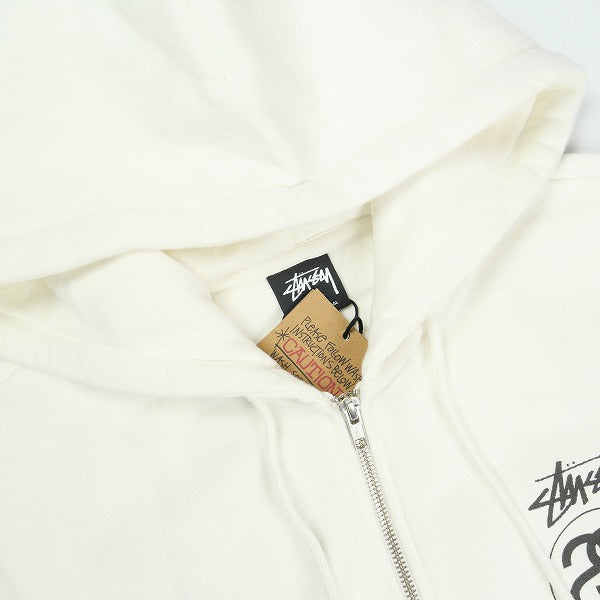 STUSSY ステューシー 25FW STOCK LINK ZIP HOODIE PIGMENT DYED