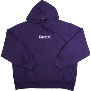 SUPREME シュプリーム 23AW Box Logo Hooded Sweatshirt Dark Purple ボックスロゴパーカー 紫 Size 【M】 【新古品・未使用品】 20785839