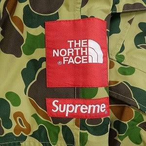 SUPREME シュプリーム ×THE NORTH FACE 10SS Expedition Pullover プルオーバージャケット 迷彩 緑 Size 【M】 【中古品-非常に良い】 10183612