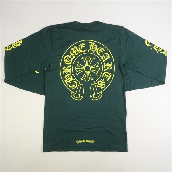 CHROME HEARTS クロム・ハーツ Horseshoe L/S Tee Green ロンT 緑 Size 【S】 【新古品・未使用品】 20779997