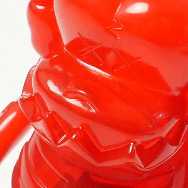 KAWS カウズ ×MEDICOM TOY×BOUNTY HUNTER Skull Kun スカル君 フィギュア 赤 Size【フリー】 【中古品-非常に良い】【中古】