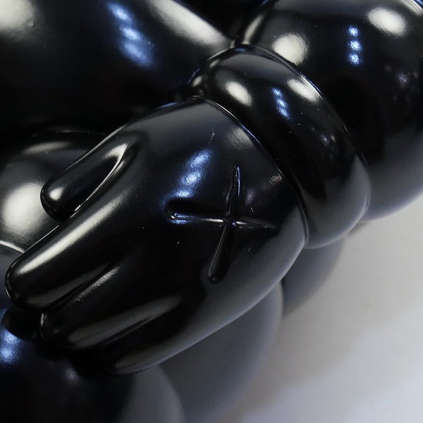 KAWS カウズ ×MEDICOM TOY メディコムトイ WHAT PARTY フィギュア 黒 Size【フリー】 【新古品・未使用品】