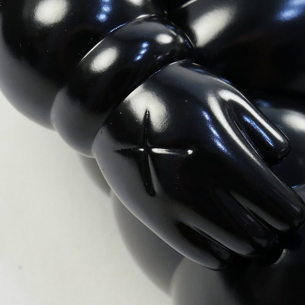 KAWS カウズ ×MEDICOM TOY メディコムトイ WHAT PARTY フィギュア 黒 Size【フリー】 【新古品・未使用品】