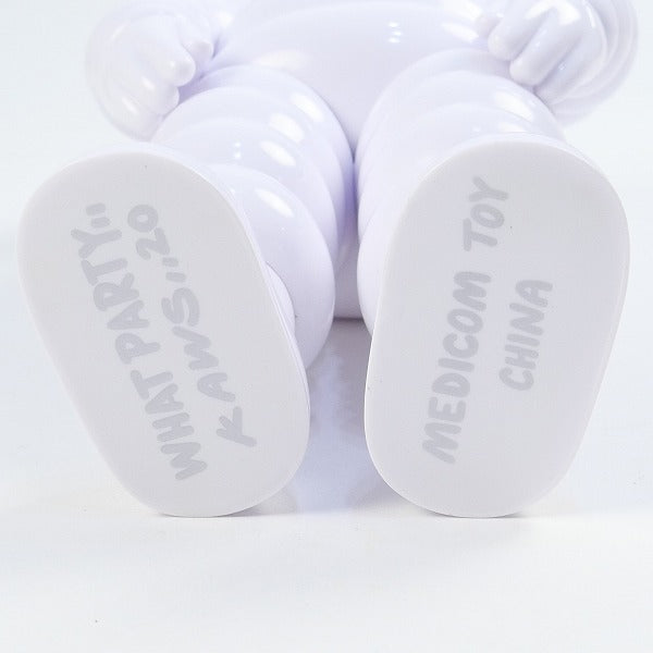 KAWS カウズ ×MEDICOM TOY メディコムトイ WHAT PARTY フィギュア 白 Size【フリー】 【新古品・未使用品】