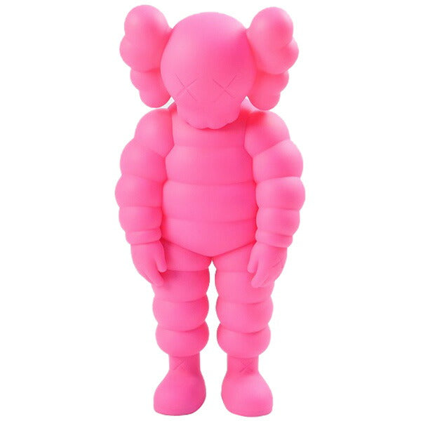 KAWS カウズ ×MEDICOM TOY メディコムトイ WHAT PARTY フィギュア ピンク Size【フリー】 【新古品・未使用品】