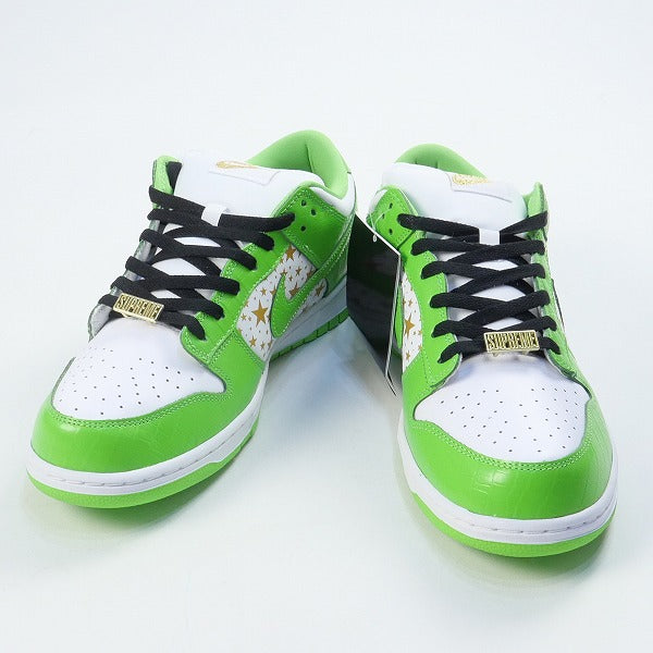 SUPREME シュプリーム ×NIKE SB ナイキ 21SS DUNK LOW OG QS DH3228-101 スニーカー 緑 Size【27.0cm】 【新古品・未使用品】
