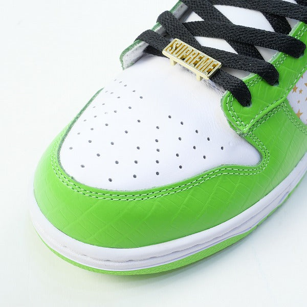 SUPREME シュプリーム ×NIKE SB ナイキ 21SS DUNK LOW OG QS DH3228-101 スニーカー 緑 Size【27.0cm】 【新古品・未使用品】