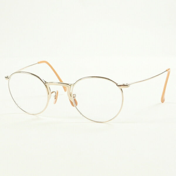 At Last ＆ Co アットラスト TIMEWORN CLOTHING タイムウォーンクロージング ×白山眼鏡店 DEFENDER サングラス 小レンズ 金 Size【フリー】 【新古品・未使用品】