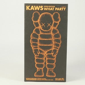 KAWS カウズ ×MEDICOM TOY メディコムトイ WHAT PARTY フィギュア オレンジ Size 【フリー】 【新古品・未使用品】 20734538