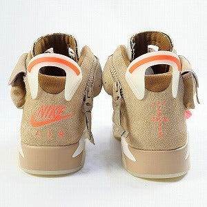 NIKE ナイキ ×TRAVIS SCOTT AIR JORDAN 6 RETRO SP BRITISH KHAKI DH0690-200 スニーカー カーキ Size 【27.0cm】 【新古品・未使用品】 20743297