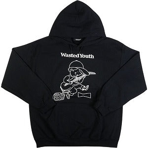 Wasted youth ウェイステッドユース Verdy ×UNDERCOVER Hoodie パーカー 黒 Size 【L】 【新古品・未使用品】 20753503