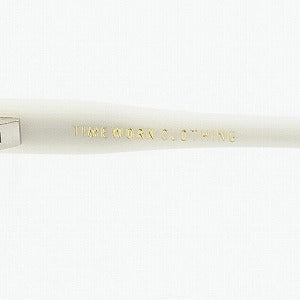 At Last ＆ Co アットラスト/BUTCHER PRODUCTS ブッチャープロダクツ TIME WORN CLOTHING ×白山眼鏡店 LAND MASTER サングラス 白 Size 【フリー】 【新古品・未使用品】 20756184