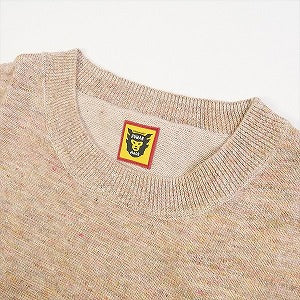 HUMAN MADE ヒューマンメイド 23SS LINEN-BREND KNIT SWEATER ニット ピンク Size 【XL】 【新古品・未使用品】 20757291