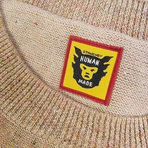 HUMAN MADE ヒューマンメイド 23SS LINEN-BREND KNIT SWEATER ニット ピンク Size 【XL】 【新古品・未使用品】 20757291