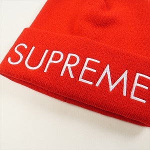 SUPREME シュプリーム 22AW Capital Beanie ビーニー 赤 Size 【フリー】 【新古品・未使用品】 20758078