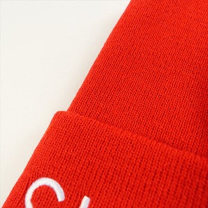 SUPREME シュプリーム 22AW Capital Beanie ビーニー 赤 Size 【フリー】 【新古品・未使用品】 20758078