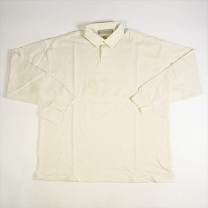 Size【S】 Fear of God フィアーオブゴッド ESSENTIALS1977 LS POLO Egg shell ポロ長袖シャツ クリーム 【新古品・未使用品】 20759775【SALE】