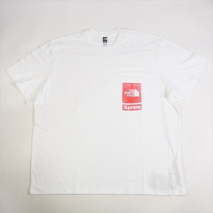 SUPREME シュプリーム ×THE NORTH FACE 23SS Printed Pocket Tee Tシャツ 白 Size 【XXL】 【新古品・未使用品】 20762721