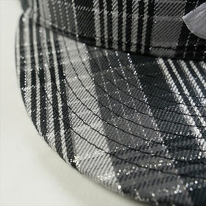 SUPREME シュプリーム 23SS Metallic Plaid S Logo New Era ニューエラキャップ 黒 Size 【7　3/8(M)】 【新古品・未使用品】 20764820