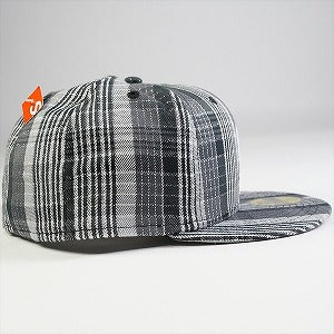 SUPREME シュプリーム 23SS Metallic Plaid S Logo New Era Cap キャップ 黒 Size 【7　3/8(M)】 【新古品・未使用品】 20765058