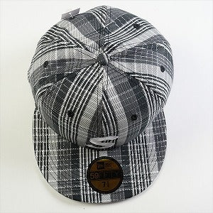 SUPREME シュプリーム 23SS Metallic Plaid S Logo New Era Cap キャップ 黒 Size 【7　3/8(M)】 【新古品・未使用品】 20765058