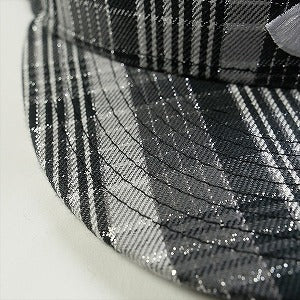 SUPREME シュプリーム 23SS Metallic Plaid S Logo New Era Cap キャップ 黒 Size 【7　3/8(M)】 【新古品・未使用品】 20765058