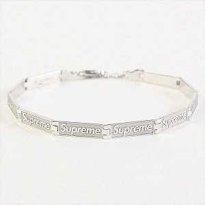 SUPREME シュプリーム × Jacob&Co Logo Link Bracelet ブレスレット 銀 Size 【S/M】 【新古品・未使用品】 20765091