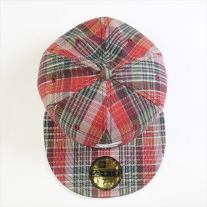 SUPREME シュプリーム 23SS Metallic Plaid S Logo New Era Cap キャップ 赤 Size 【7　3/8(M)】 【新古品・未使用品】 20765093