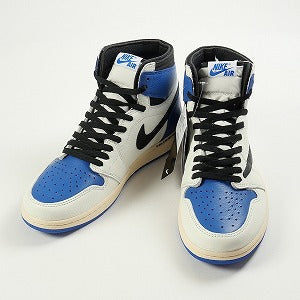 NIKE ナイキ ×Fragment Design ×TRAVIS SCOTT AIR JORDAN 1 RETRO HIGH OG SP DH3227-105 スニーカー 白青 Size 【28.0cm】 【新古品・未使用品】 20765287