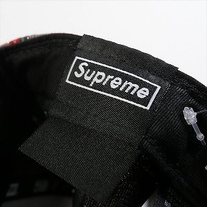 SUPREME シュプリーム 23SS Metallic Plaid S Logo New Era Cap キャップ 赤 Size 【7　3/8(M)】 【新古品・未使用品】 20765341