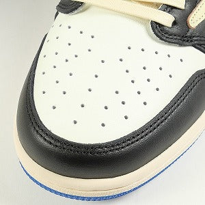NIKE ナイキ ×Fragment Design ×TRAVIS SCOTT AIR JORDAN 1 LOW OG SP DM7866-140 スニーカー 青 Size 【27.0cm】 【中古品-ほぼ新品】 20765434