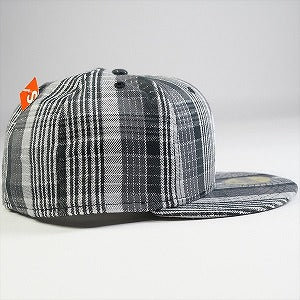 SUPREME シュプリーム 23SS Metallic Plaid S Logo New Era Cap キャップ 黒 Size 【7　1/4(S)】 【新古品・未使用品】 20765444