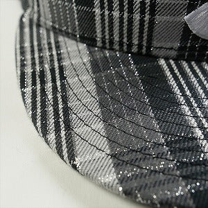 SUPREME シュプリーム 23SS Metallic Plaid S Logo New Era Cap キャップ 黒 Size 【7　1/4(S)】 【新古品・未使用品】 20765444