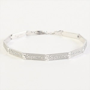 SUPREME シュプリーム ×Jacob&Co Logo Link Bracelet ブレスレット 銀 Size 【L/XL】 【新古品・未使用品】 20765694