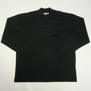 Fear of God フィアーオブゴッド Essentials Core Collection Long Sleeve T-shirt Stretch Limo ロンT 黒 Size 【L】 【新古品・未使用品】 20765968