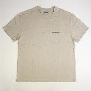 Size【L】 Fear of God フィアーオブゴッド Essentials Tan T-Shirt Tシャツ ベージュ 【新古品・未使用品】 20765994【SALE】