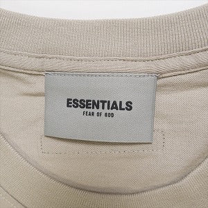 Size【L】 Fear of God フィアーオブゴッド Essentials Tan T-Shirt Tシャツ ベージュ 【新古品・未使用品】 20765994