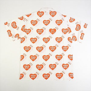 HUMAN MADE ヒューマンメイド 23SS HEART ALOHA SHIRTS アロハシャツ 白赤 Size 【M】 【新古品・未使用品】 20766494