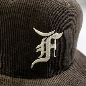 Fear of God フィアーオブゴッド 23SS 59FIFTY ESSENTIALS CORDUROY NEW ERA CAP キャップ 茶 Size 【7　1/4(S)】 【新古品・未使用品】 20767008
