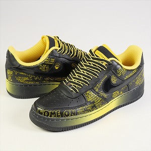 Size【27.0cm】 NIKE ナイキ ×Busy P AIR FORCE 1 SPRM I/O '08 LAF LIVESTRONG 378367-001 スニーカー 黒黄 【中古品-ほぼ新品】 20767136