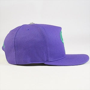 CHROME HEARTS クロム・ハーツ HAT 5 PNL CAP BSBL PURPLE/GREEN ベースボールキャップ 紫 Size 【フリー】 【新古品・未使用品】 20768785