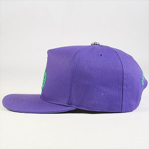 CHROME HEARTS クロム・ハーツ HAT 5 PNL CAP BSBL PURPLE/GREEN ベースボールキャップ 紫 Size 【フリー】 【新古品・未使用品】 20768785