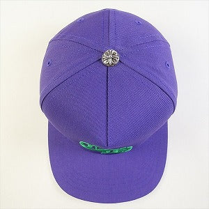 CHROME HEARTS クロム・ハーツ HAT 5 PNL CAP BSBL PURPLE/GREEN ベースボールキャップ 紫 Size 【フリー】 【新古品・未使用品】 20768785