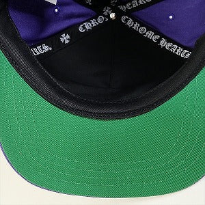 CHROME HEARTS クロム・ハーツ HAT 5 PNL CAP BSBL PURPLE/GREEN ベースボールキャップ 紫 Size 【フリー】 【新古品・未使用品】 20768785