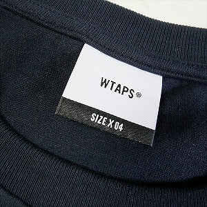 WTAPS ダブルタップス 23SS SS/COTTON/NAVY Tシャツ 紺 Size 【XL】 【新古品・未使用品】 20770773