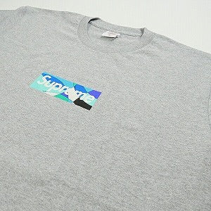 SUPREME シュプリーム ×Emilio Pucci エミリオ プッチ 21SS Box Logo Tee Grey/Blue Tシャツ 灰 Size 【L】 【新古品・未使用品】 20770916