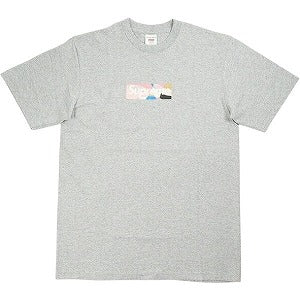 SUPREME シュプリーム ×Emilio Pucci エミリオ プッチ 21SS Box Logo Tee Grey/Pink Tシャツ 灰 Size 【L】 【新古品・未使用品】 20770926