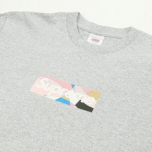 SUPREME シュプリーム ×Emilio Pucci エミリオ プッチ 21SS Box Logo Tee Grey/Pink Tシャツ 灰 Size 【L】 【新古品・未使用品】 20770926